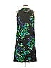 Ellen Tracy 100% Polyester Print Green Cocktail Dress Size 2 - photo 2