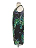 Ellen Tracy 100% Polyester Print Green Cocktail Dress Size 2 - photo 5