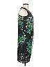 Ellen Tracy 100% Polyester Print Green Cocktail Dress Size 2 - photo 4