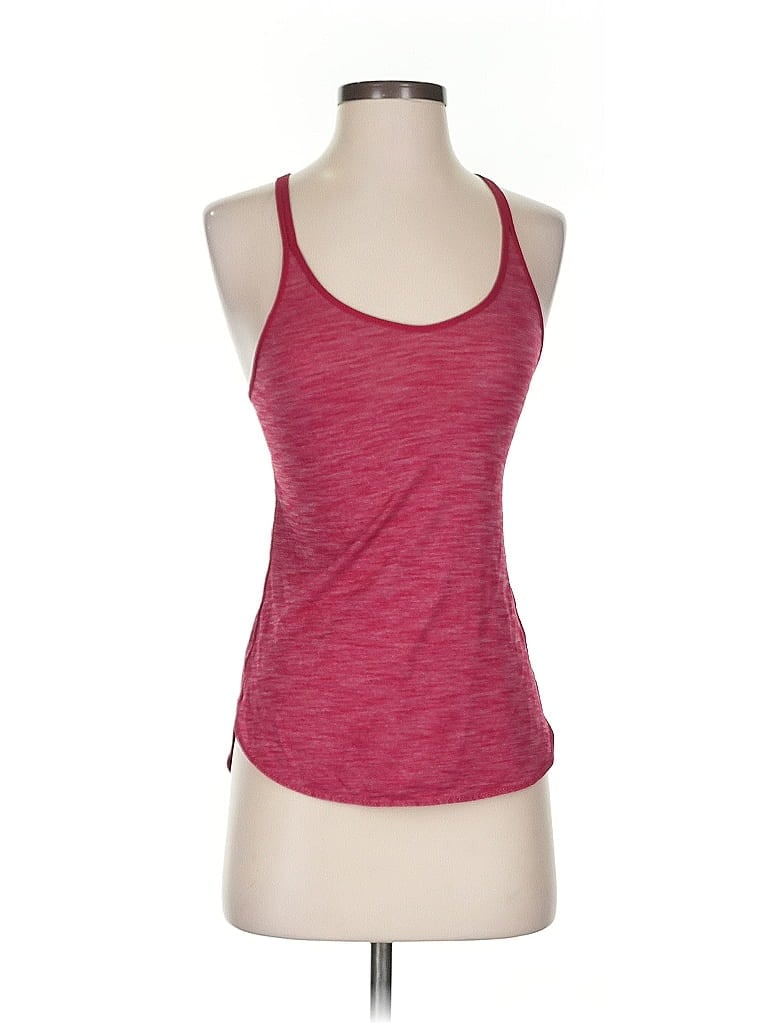 Pre-owned Lululemon Athletica Active Tank Top In Red