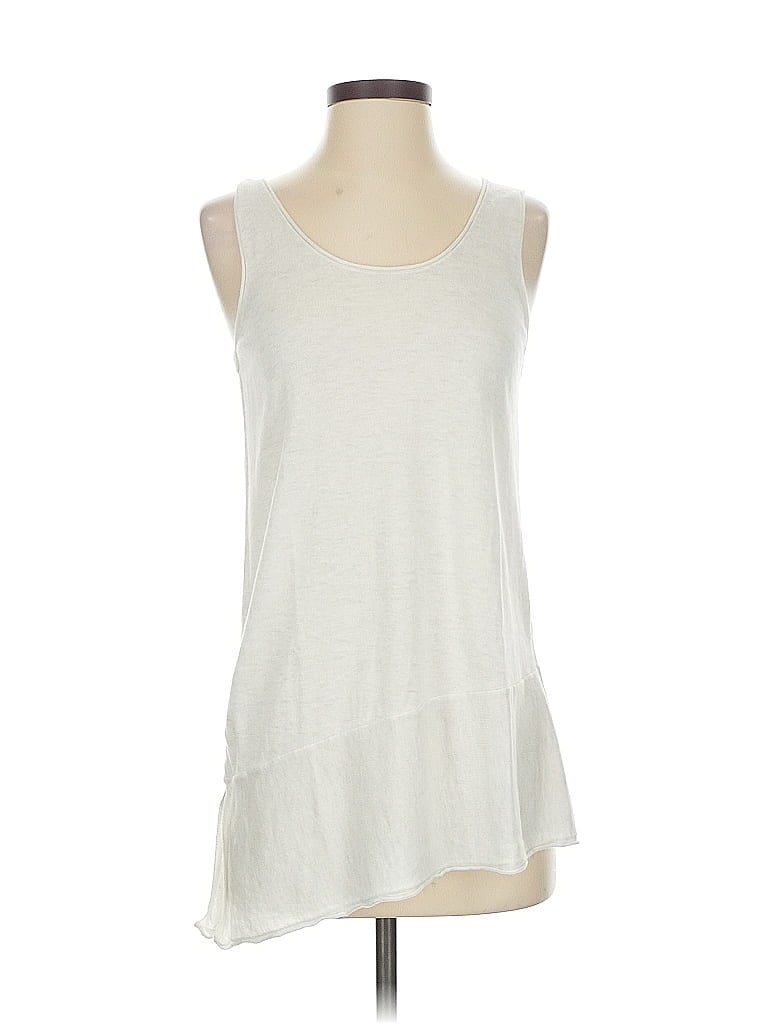 Pre-owned Nic + Zoe Sleeveless T-shirt In White