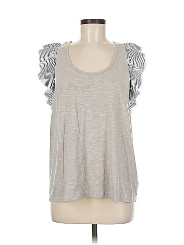 She + Sky Sleeveless T-Shirt (view 1)