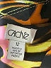 Cache Tropical Yellow Cocktail Dress Size 12 - photo 6