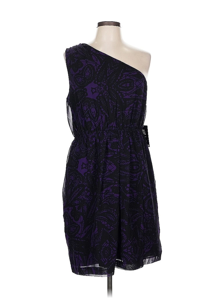 Pre-owned Express Cocktail Dress In Purple