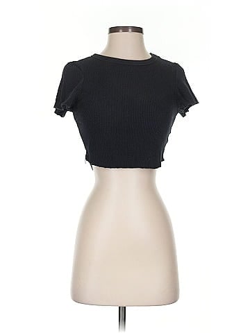 Blue Blush Short Sleeve Turtleneck (view 1)