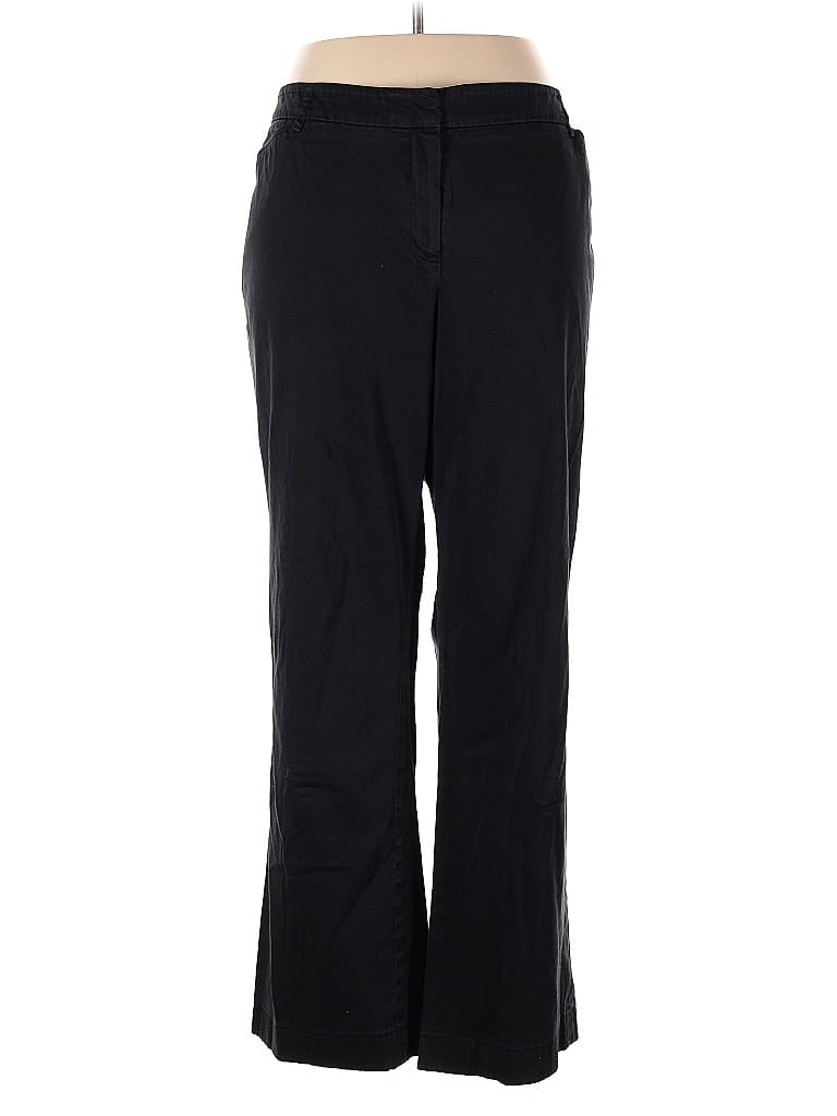 Pre-owned Jones New York Collection Dress Pants In Black