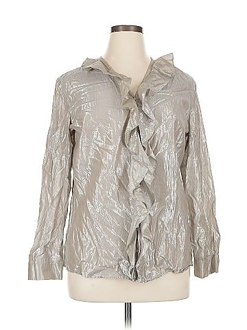 Chico's Long Sleeve Blouse (view 1)
