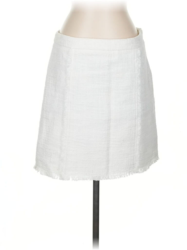 Pre-owned Kenar Casual Skirt In White
