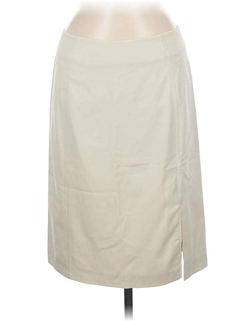 Pre-owned The Limited Formal Skirt In White