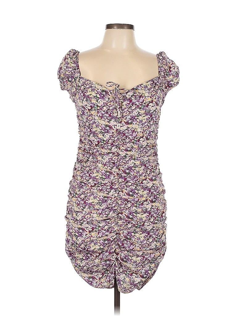 Pre-owned Shein Casual Dress In Purple