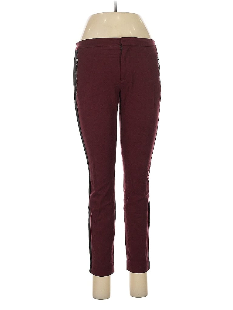 Pre-owned Banana Republic Factory Store Active Pants In Burgundy