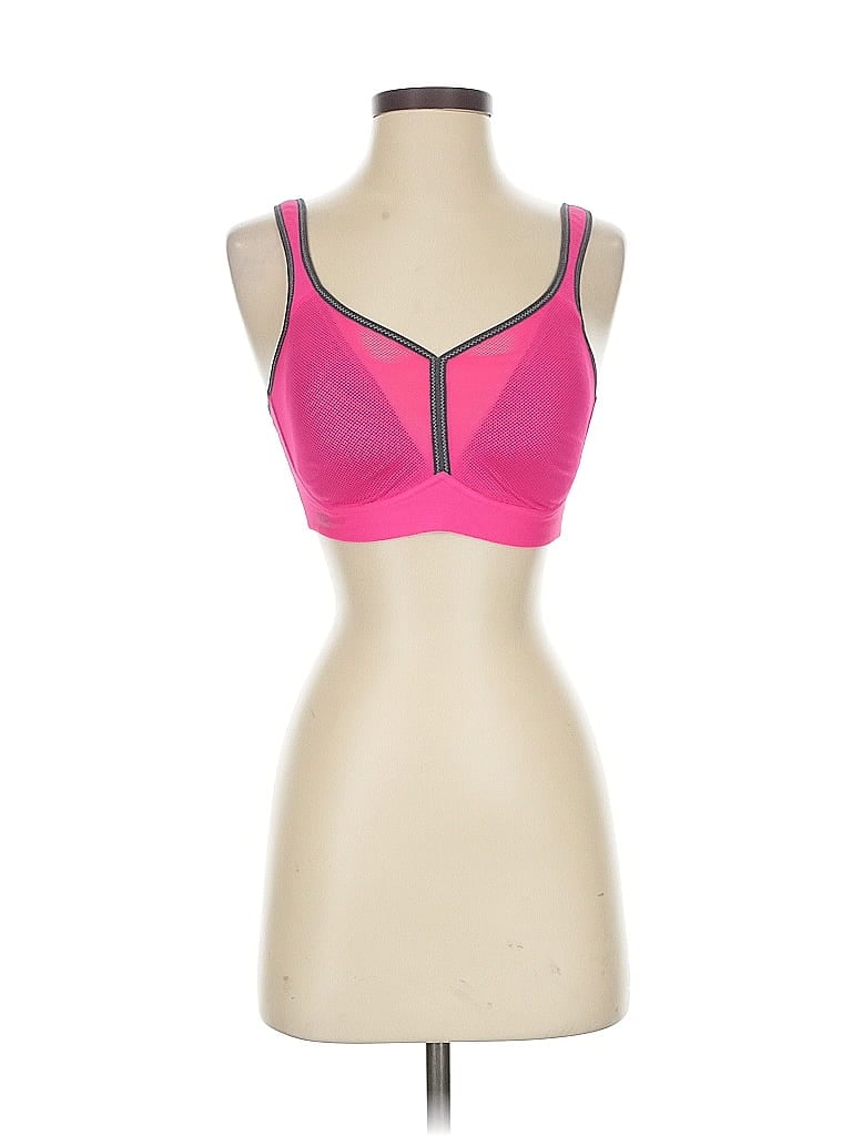 Pre-owned Anita Sports Bra In Pink
