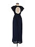 Maison Jules Solid Blue Casual Dress Size S - photo 2