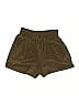 PrettyLittleThing Solid Brown Shorts Size 4 - photo 2