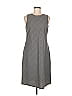 MICHAEL Michael Kors Argyle Gray Casual Dress Size 8 - photo 1