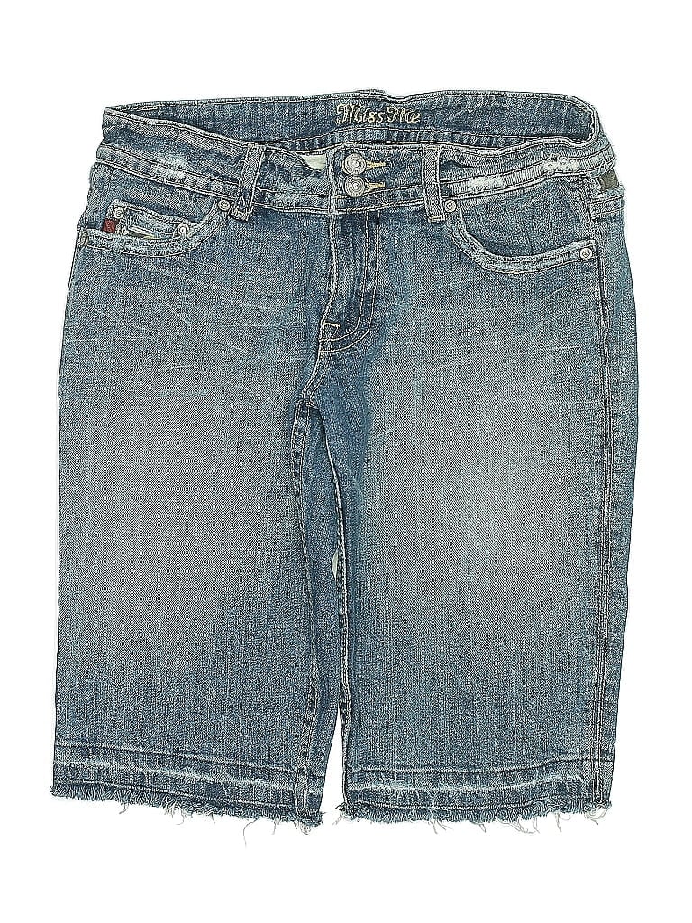 Pre-owned Miss Me Denim Shorts In Blue