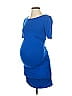 Isabella Oliver Blue Cocktail Dress Size 4 Maternity (1) - photo 1