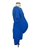 Isabella Oliver Blue Cocktail Dress Size 4 Maternity (1) - photo 4