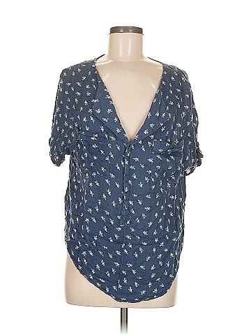 Free People Short Sleeve Blouse (view 1)