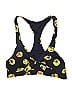 Unbranded Print Yellow Swimsuit Top Size S - photo 1