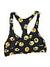 Unbranded Print Yellow Swimsuit Top Size S - photo 2