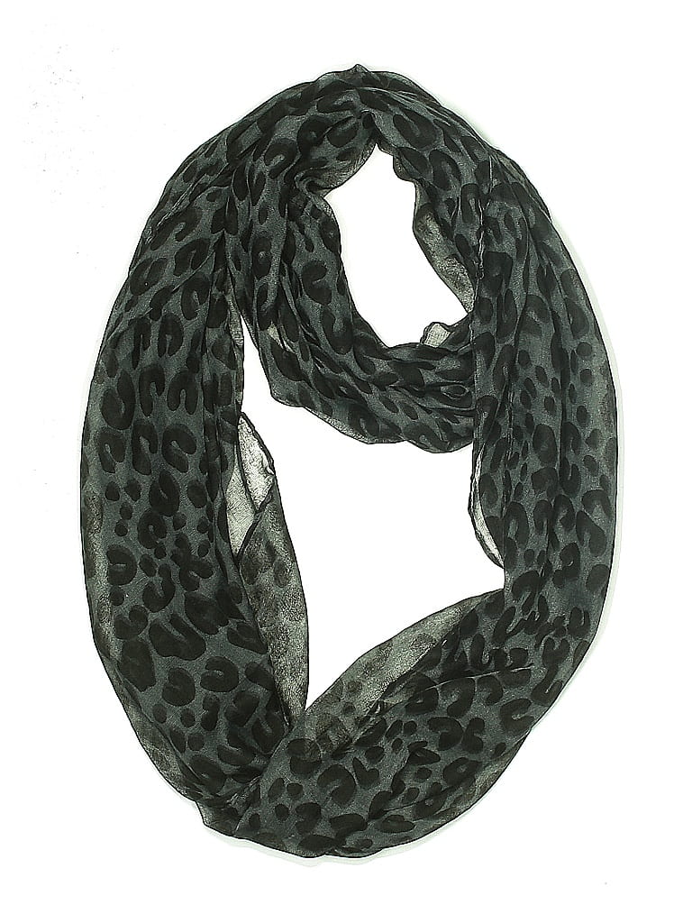 Pre-owned Assorted Brands Scarf In Black