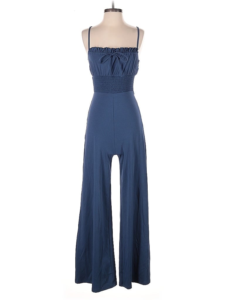 Pre-owned Lovers & Friends Jumpsuit In Blue