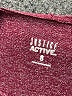 Justice Active Burgundy Pullover Hoodie Size 8 - photo 3