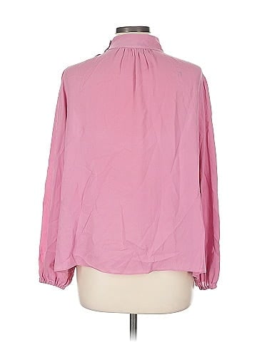 Robert Rodriguez Long Sleeve Silk Top (view 2)
