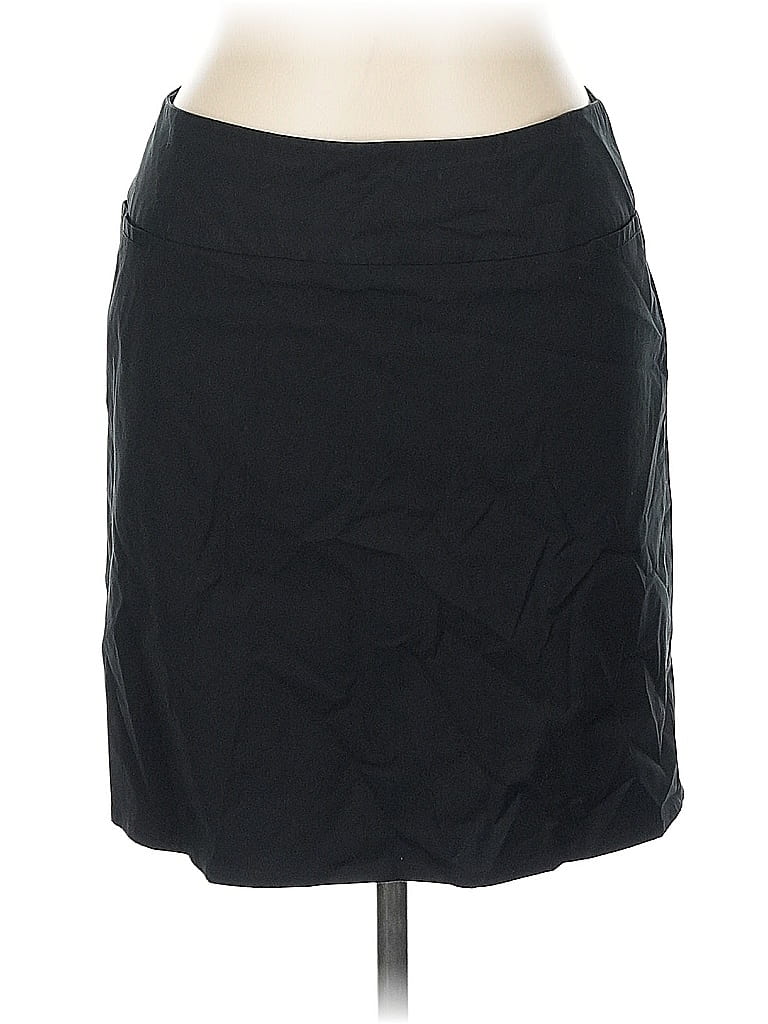 Pre-owned New York And Company Casual Skirt In Black