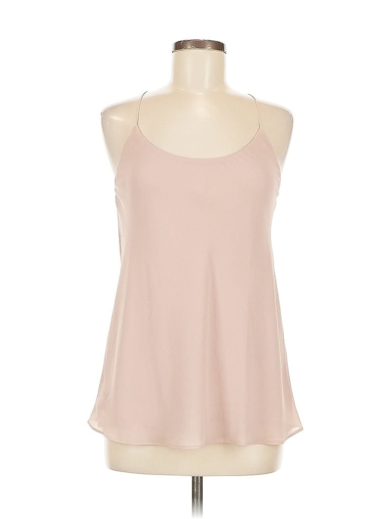 Pre-owned Rosette By Be Cool Sleeveless Blouse In Brown