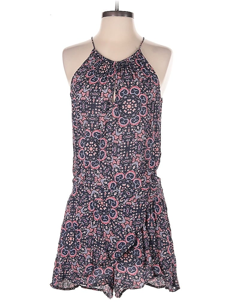 Pre-owned Ella Moss Romper In Blue