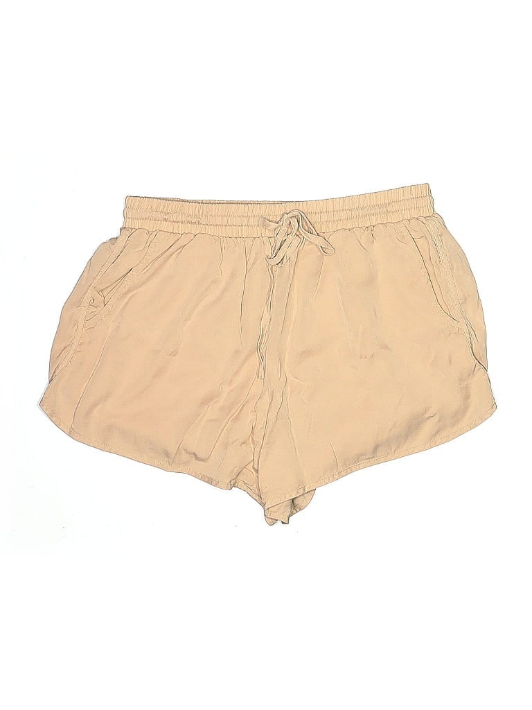Pre-owned Wishlist Apparel Khaki Shorts In Brown