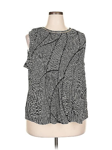 Roz & Ali Sleeveless Blouse (view 1)