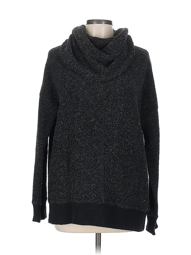 Pre-owned Abercrombie & Fitch Pullover Sweater In Black