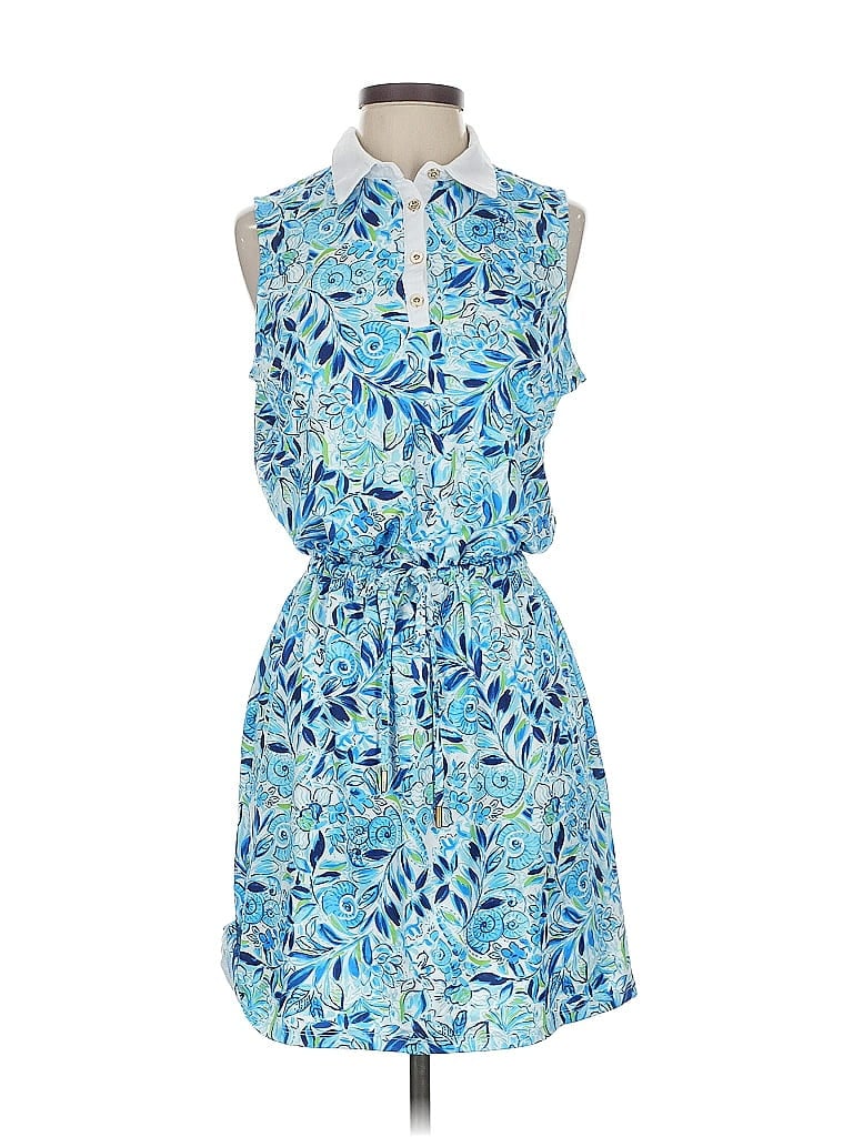 Click to view more detailed imagery on our partner's website Pre-owned Stella Parker Casual Dress In Blue