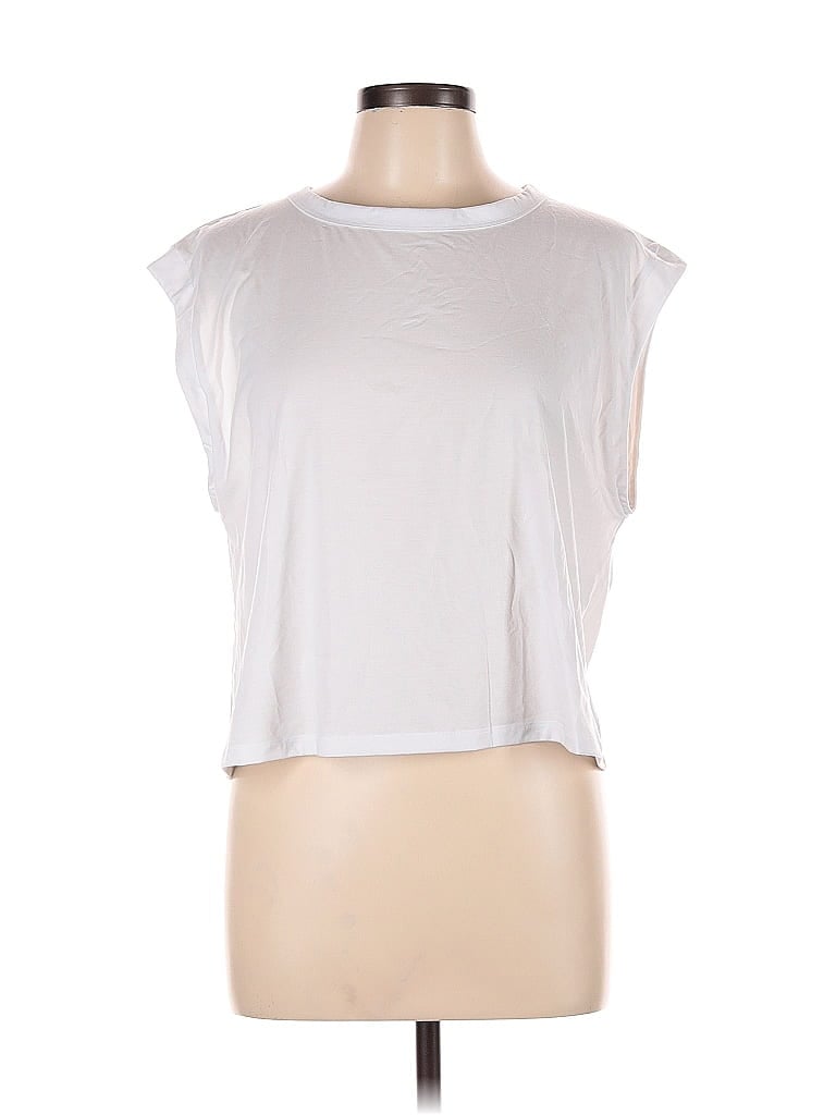 Pre-owned All In Motion Sleeveless T-shirt In White