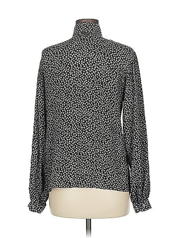 Wilkes Bashford Long Sleeve Silk Top (view 2)