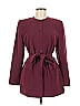 Doncaster Collection Burgundy Coat Size 8 - photo 1