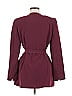 Doncaster Collection Burgundy Coat Size 8 - photo 2