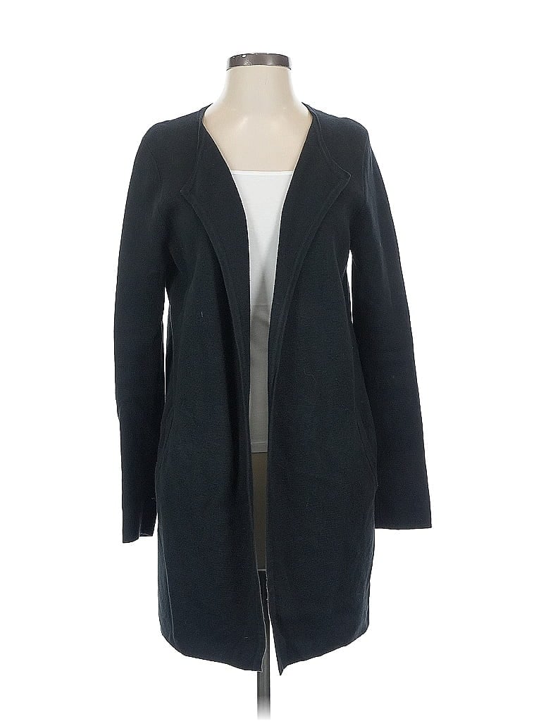 Pre-owned J.crew Factory Store Cardigan Sweater In Black