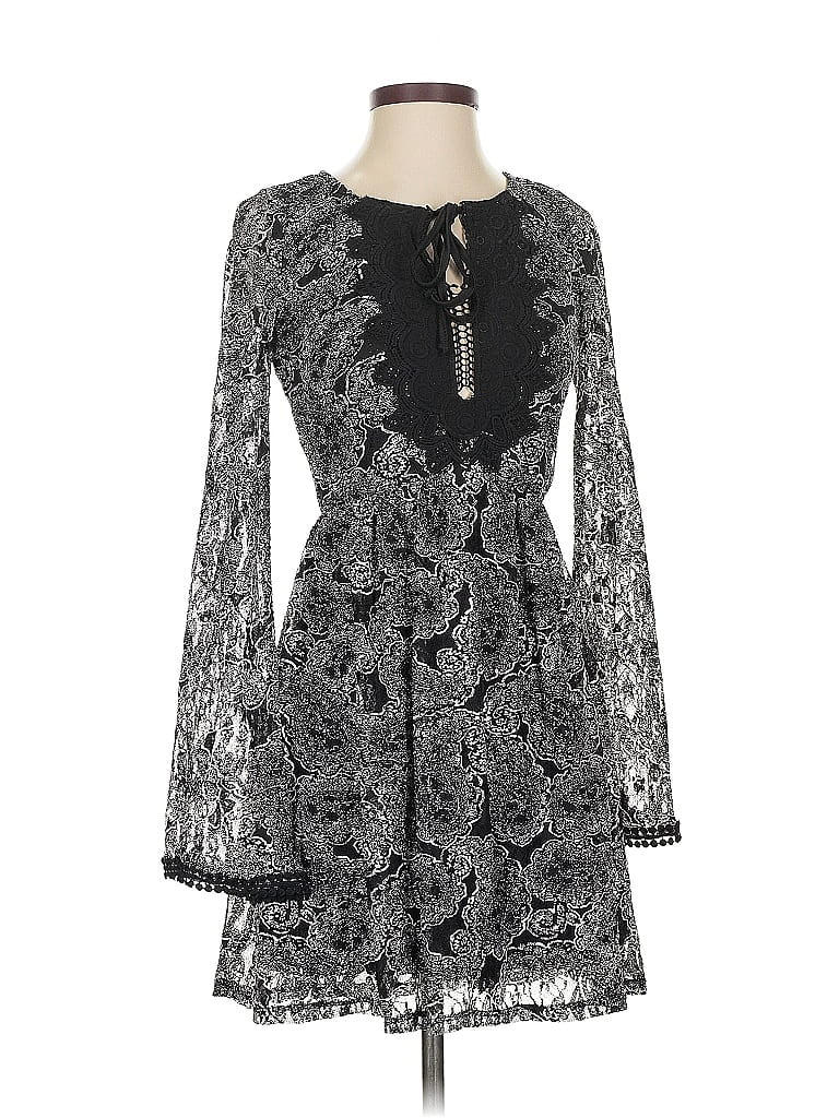 Pre-owned Miami Casual Dress In Black