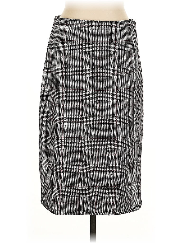 Pre-owned Thyme And Honey Formal Skirt In Gray