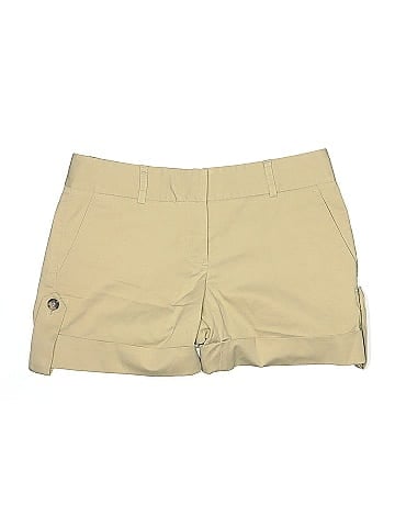 Theory Khaki Shorts (view 1)