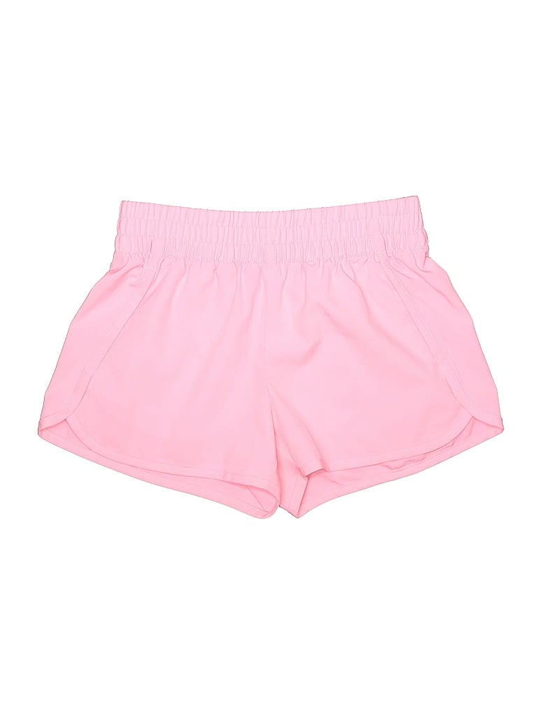 Pre-owned Gap Fit Kids' Athletic Shorts In Pink