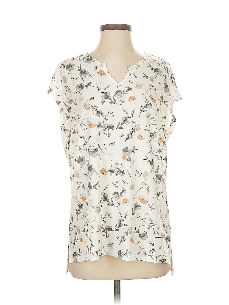 Pre-owned Ofeefan Sleeveless T-shirt In White