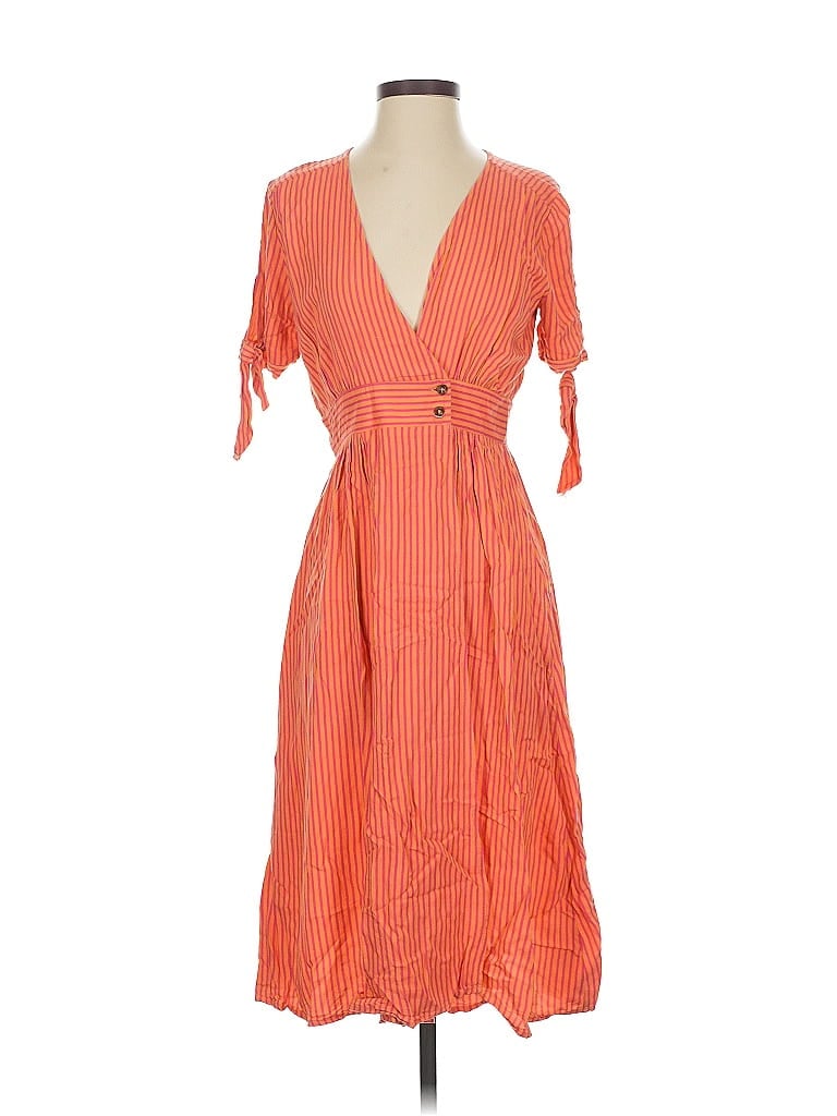 Click to view more detailed imagery on our partner's website Pre-owned Lulus Casual Dress In Orange