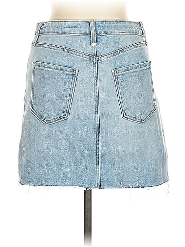 Just Black Denim Skirt (view 2)