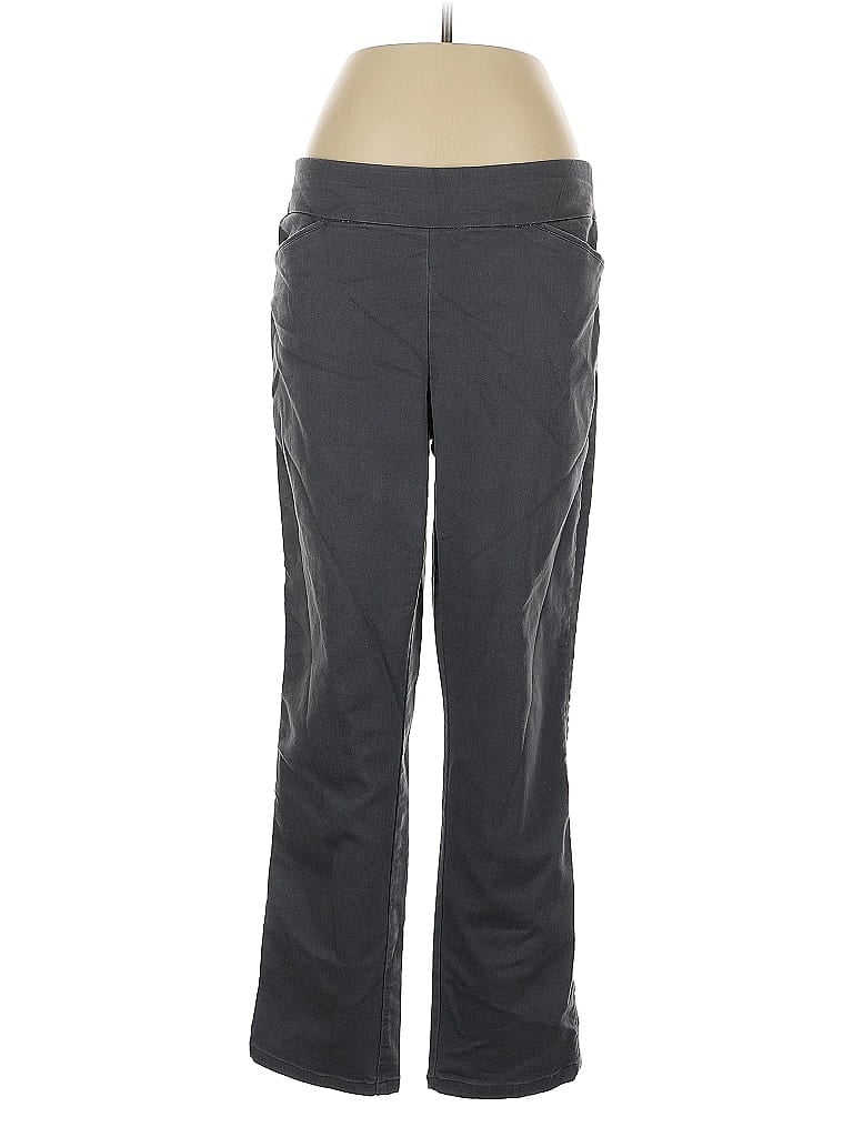 Pre-owned Croft & Barrow Active Pants In Gray
