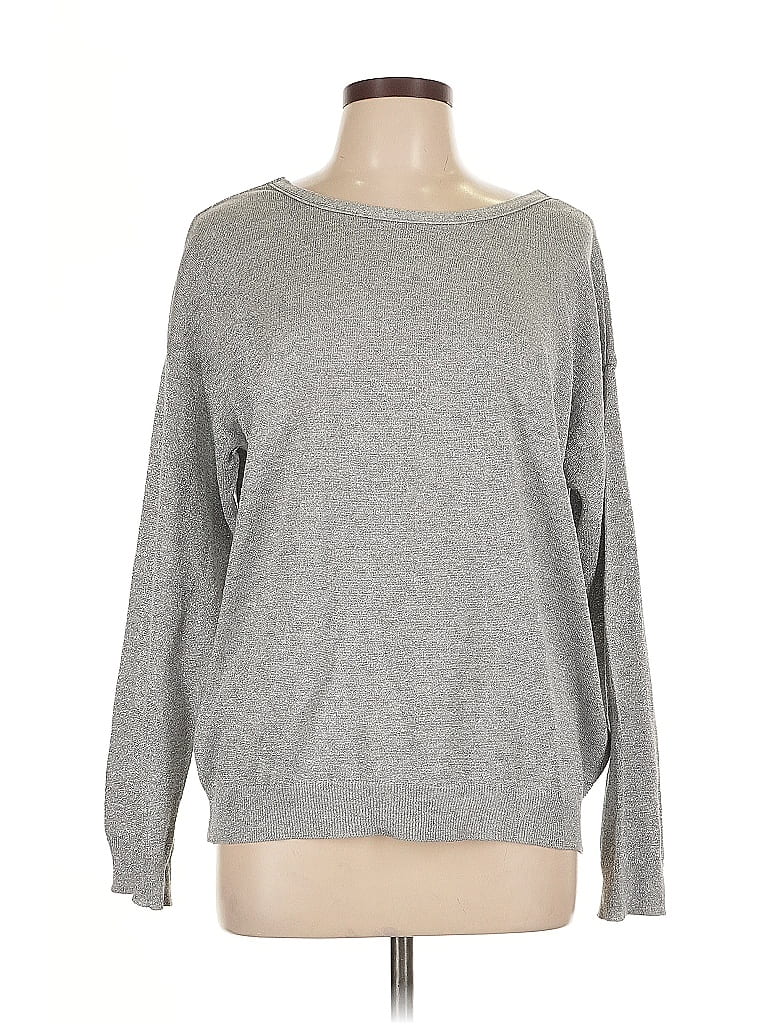 Pre-owned Assorted Brands Pullover Sweater In Gray